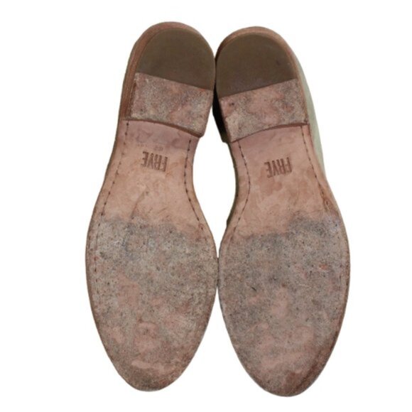 Frye Carson Chelsea Light Gray Suede Pull On Ankle Boot, Size 7 - Picture 9 of 10